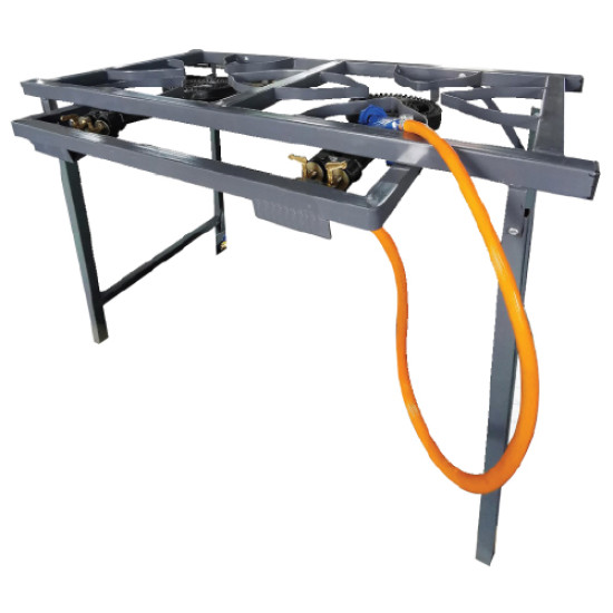 2 BURNER BOILING TABLE - TUBING