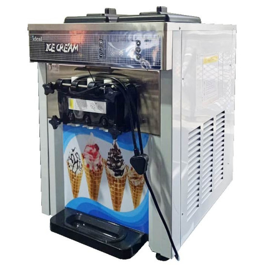 THREE FLAVOURED TABLE MODEL ICE CREAM MACHINE