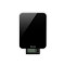 KITCHEN SCALE GLASS BLACK 10KG 3V BATTERY OPERATED