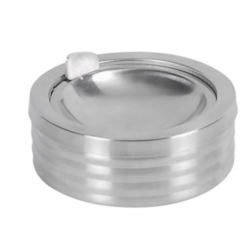 S/STEEL WIND PROOF ASHTRAY