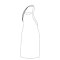 CHEFS UNIFORM - BLOOD AND FAT APRON WHITE (90CM X