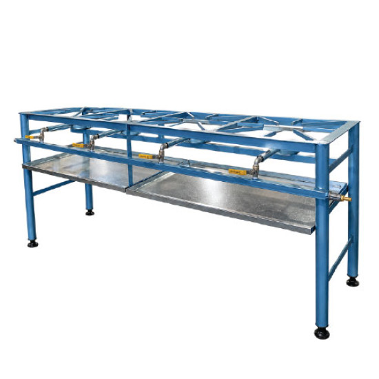 BOILING TABLE - 4 BURNER STRAIGHT