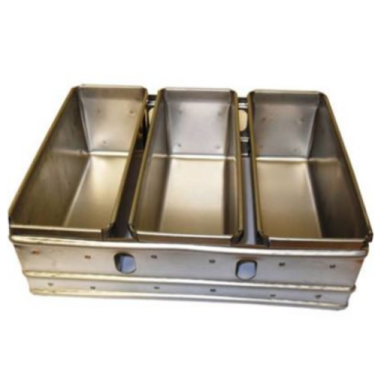BREAD TRAY ALUSTEEL - THREE TRAY  354MM X 284MM X