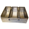 BREAD TRAY ALUSTEEL - THREE TRAY  354MM X 284MM X