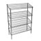 4-TIER SLANTED SHELVING - CHROME