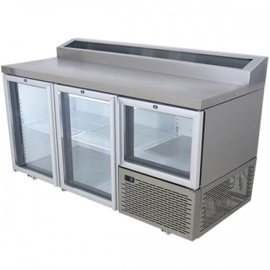 PIZZA UNDERBAR 1720MM 2.5 DOOR GLASS