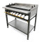 FLAT TOP GRILLER - 8 BURNER FLOOR MODEL