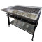 GRILLER 8 BURNER NEW DESIGN LPG GAS / NO INSERTS