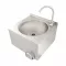 HAND WASH BASIN KNEE OPERATED WITH SPLASHBACK