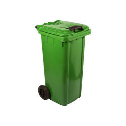 MOBILE REFUSE BIN 240LT (GREEN) ORGANIC WASTE