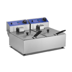 DOUBLE FRYER + TIMER H/DUTY