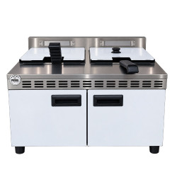 DOUBLE FRYER GAS 2X8LT - GCE- HEAVY DUTY