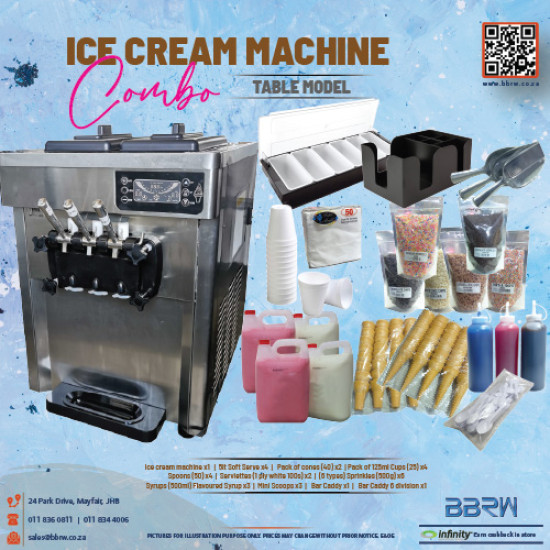Ice Cream Business Combo (Table Model)
