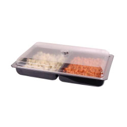 SALADWARE - MARINADE DISH (2 DIVISION) - 525MM X 3