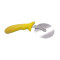 PIZZA CUTTER (YELLOW) PLASTIC HANDLE 100MM 