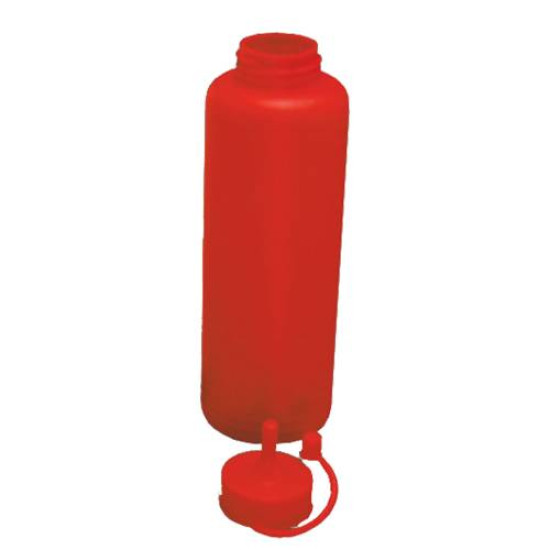 PLASTIC DISPENSER 250ML RED - EACH