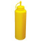 PLASTIC DISPENSER 500ML - MUSTARD SAUCE