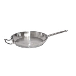 PAN S/STEEL FRY (VALUE) - (200MM X 40MM)