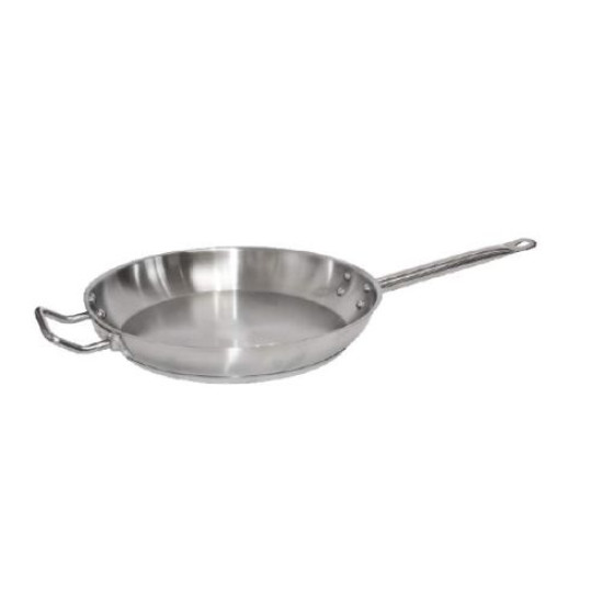 PAN S/STEEL FRY (VALUE) - (200MM X 40MM)