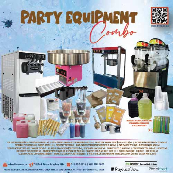 PARTY EQUIPMENT COMBO