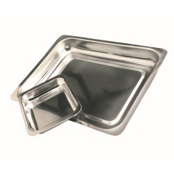 STEAK & KIDNEY DISH S/STEEL - SK4 - 395MM X 275MM
