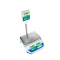 SWIFT PRICE COMPUTING RETAIL SCALE 30KG WITH POLE