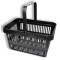 SHOPPING BASKET BLACK