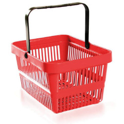 SHOPPING BASKET RED