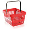 SHOPPING BASKET RED