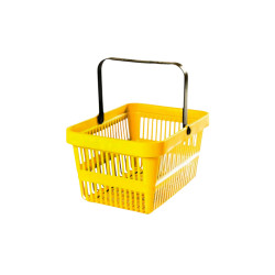 SHOPPING BASKET YELLOW