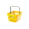 SHOPPING BASKET YELLOW