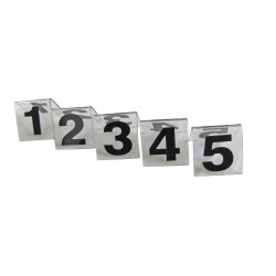 PLASTIC TABLE NUMBER STAND 1 - 10
