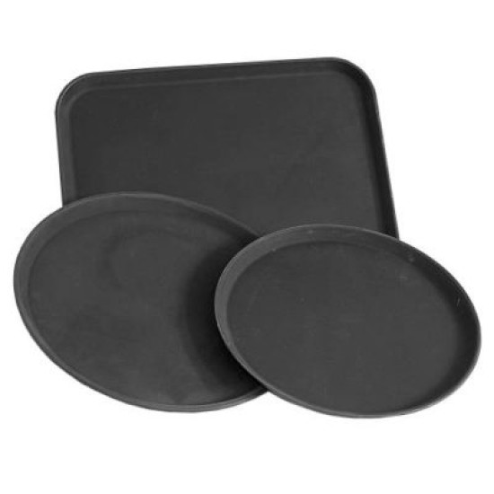 TRAY RECTANGULAR UTILITY (BLACK) 380MM X 510MM