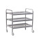 TEA TROLLEY S/STEEL HEAVY DUTY - 3 SHELF 930MM X 9