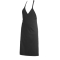CHEFS UNIFORM - TUXEDO APRON - BLACK