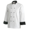 CHEFS UNIFORM JACKET CONTRAST LONG - X LARGE