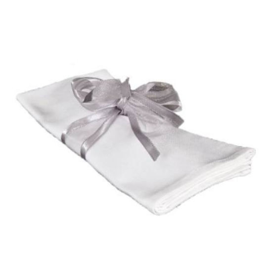 CHEFEQUIP NAPKIN 450MM X 450MM PACK OF 24 (WHITE)