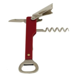 WAITERS FRIEND-WITH BOTTLE OPENER (PLASTIC) ITALIA