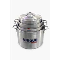 STOCK POT 8 PCS 4MM 28-32-36-40CM