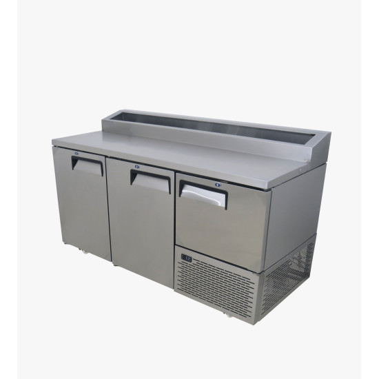 PIZZA UNDERBAR 1720MM 2.5 DOOR S/STEEL