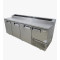 PIZZA UNDERBAR 2300MM 3.5 DOOR S/STEEL