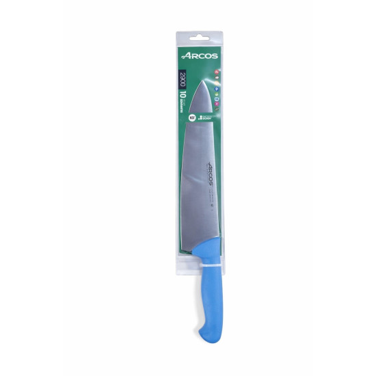 ARCOS CHEFS KNIFE WIDE 25CM BLUE 