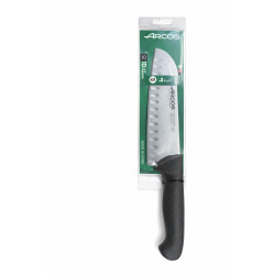 ARCOS SANTOKU KNIFE 180MM BLACK 