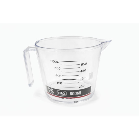 PLASTIC MEASURING JUG 600ML 