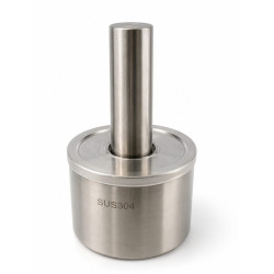 S/STEEL MORTAR & PESTLE SET WITH LID 