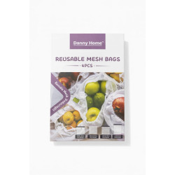 REUSABLE MESH BAGS 4 PCS