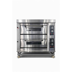 DOUBLE DECK 4 TRAY OVEN GAS PRIMEBAKE