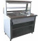 BAINMARIE 5 DIV FLOOR MODEL S/S - NO INSERTS