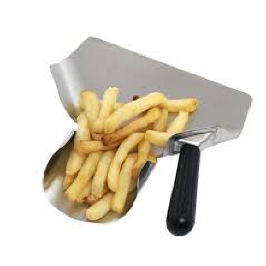 CHIP BAGGING SCOOP -S/STEEL 190MM X 200MM