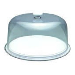 TUFF TRAY CAKE DISPLAY TRAY AND DOME - 325MM X 140